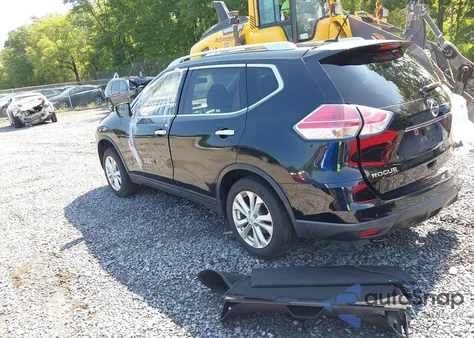 2015 Nissan Rogue Sv from USA, damaged, VIN KNMAT2MV4FP536379